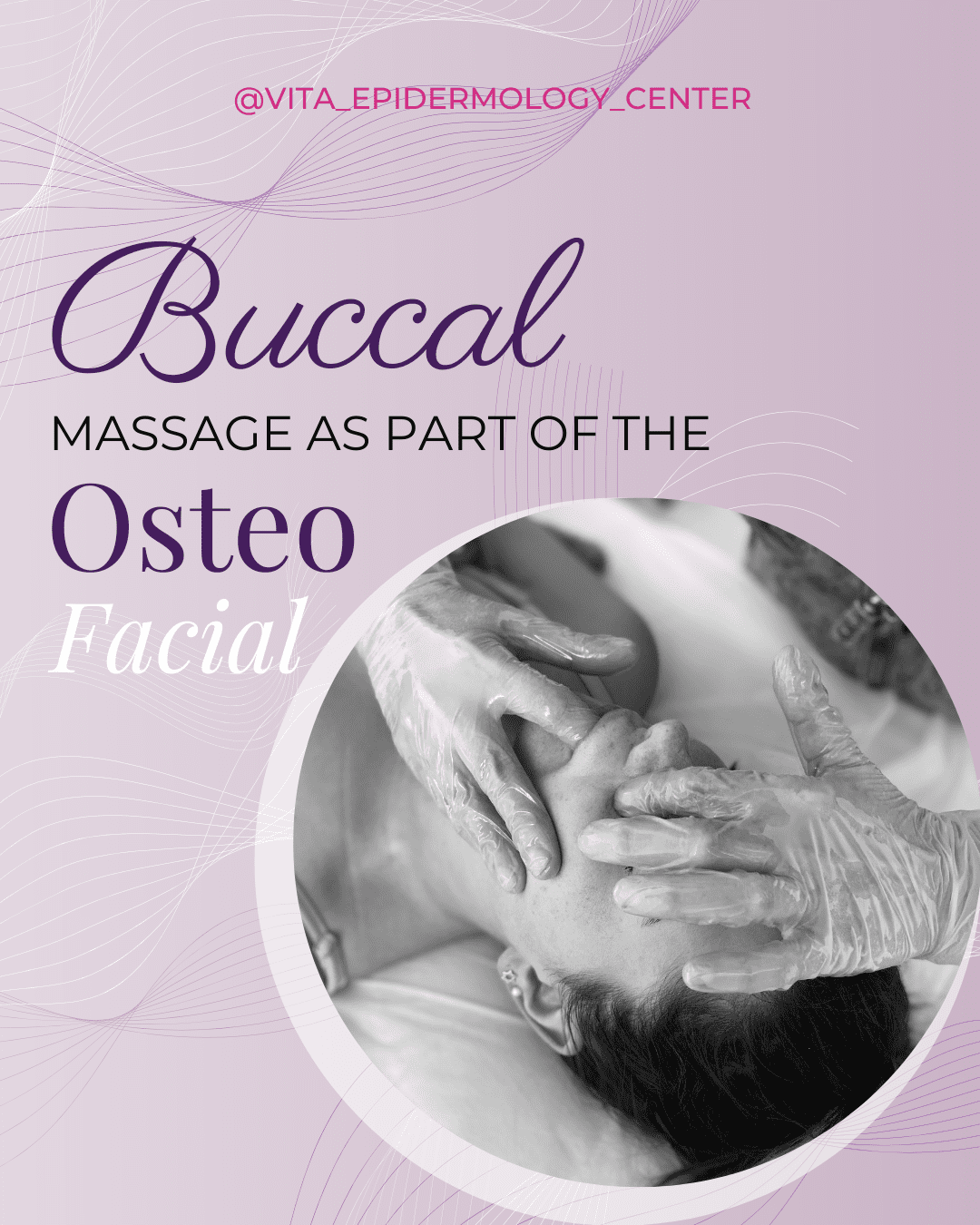 Buccal Massage as part of the Osteo Facial at Vita Epidermology Centre Toronto